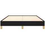  Okvir za krevet bez madraca crni 140 x 190 cm od tkanine | shoptok.hr