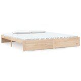  Okvir za krevet od masivnog drva 200 x 200 cm | shoptok.hr