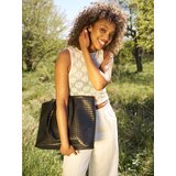 Sinsay Pletena torba za nošenje na ramenu | shoptok.hr