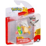 Pokemon figurica " Battle figure " 3pk - Roselia with stand, Perrserker, Marowak W26 Cijene