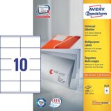 Avery Zweckform Univerzalne etikete 105 x 57 mm, 100/1 Cene