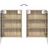  Kupaonski ormar s ogledalom Sonoma hrast 50 x 14,5 x 70 cm | shoptok.hr