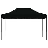Šator za zabave Crna 292 x 440 x 315 cm Oxford tkanina | shoptok.hr