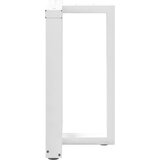  Noge za blagovaonski stol T-oblika 2 kom Bijele 60x35x(72-73) cm Čelik | shoptok.hr
