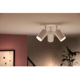 Philips - LED RGBW prigušiva spot svetiljka Hue FUGATO 3xGU10/4,2W/230V bela | Eponuda.com