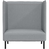SOFA s visokim naslonom 101cm Svjetlosiva tkanina | shoptok.hr