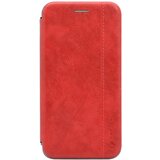 Teracell maska leather za huawei mate 40 pro crvena