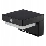  LED Solarno zidno svetlo sa senzorom LED/5W/3,7V 2000 mAh IP44 crna | Eponuda.com