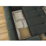 Bobochic Paris Zelena sklopiva/s prostorom za odlaganje kutna garnitura (s desnim kutom/u obliku slova L) Fuji – | shoptok.hr