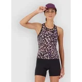 Bella Merino Tank Funkcijska majica rock leopard / black