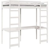  Krevet na kat Bijelo 80 x 200 cm Čvrsto borovo drvo | shoptok.hr