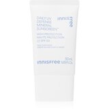 Innisfree Daily UV Defense Mineral Sunscreen mineralni zaštitni fluid za lice SPF 50 50 ml | shoptok.hr