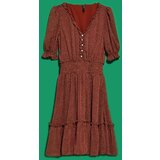 Marisse Women's Dress L-Su-4020 Brown | ePonuda.com