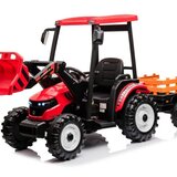 Premium Stil Traktor Sa Prikolicom i Utovarivačem Crveni Premium Oprema 24V7A ( 12941 ) Cene