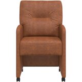  Blagovačke stolice s kotačima 2 pcs Smeđa 57 x 67 x 95 cm | shoptok.hr