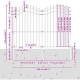  Vrtna Ograda Woerden Bijelo 240 x 215 cm | shoptok.hr