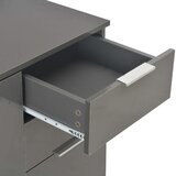  Komoda visoki sjaj siva 107x35x80,5 cm | shoptok.hr