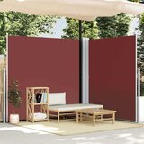  Uvlačiva bočna tenda smeđa 220 x 600 cm | shoptok.hr