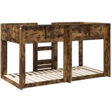  Postelja na vzkraj za otroke Dimljeni oreh 75 x 190 cm, (5000137010) | Shoptok.si