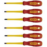  SET IZOLOVANIH ODVIJAČA 6-DELNI 4xRAVNI 2xPH P22630 | ePonuda.com
