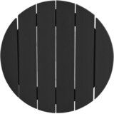 vidaXL set za zunanji bar 3 kosi Črna HDPE | Shoptok.si