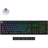 KEYCHRON K10 HE keyboard Gaming USB + RF Wireless + Bluetooth QWERTY English Black | shoptok.hr