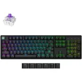 K10 HE keyboard Gaming USB + RF Wireless + Bluetooth QWERTY English Black