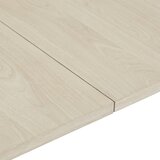 Furnhouse Raztegljiva jedilna miza z mizno ploščo v hrastovem dekorju v naravni barvi 95x170 cm Porto – | Shoptok.si