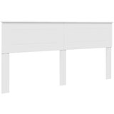  Uzglavlje s uzglavljem Sjajno bijelo 180 cm Konstruirano drvo | shoptok.hr