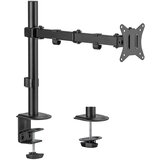 Maclean MC-753N LCD Monitor Desk Mount 17-32 9kg VESA 75x75 100x100 Single Arm Extendable Adjustable | shoptok.hr