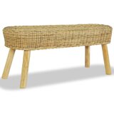 vidaXL Klop za hodnik 110x35x45 cm naravni ratan, (20777479) | Shoptok.si