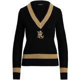 Polo Ralph Lauren Pulover 'MEREN' zlata / črna | Shoptok.si