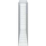  Lučne gabionske košare 3 kom 400x50x220/240cm pocinčano željezo | shoptok.hr