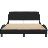  Okvir za krevet Dover Crni 135x190 cm Tkanina | shoptok.hr