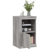  Bočni ormarić s LED svjetlima boja hrasta sonome | shoptok.hr