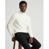 Polo Ralph Lauren Puloverji PULL COL ROULE EN MAILLE TORSADEE LAINE CACHEMIRE Bela Slike