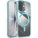 AVIZAR Ovitek za iPhone 17, kolekcija Crystal Color, združljiv z MagSafe, Turkizna, (5000189423) | Shoptok.si