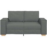 vidaXL Dvosjed Sofa Tamno siva 120 cm Tkanina | shoptok.hr