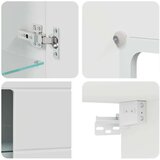 vidaXL Omarica za montažo na steno s polico Bela 55 x 29 x 100 cm | Shoptok.si