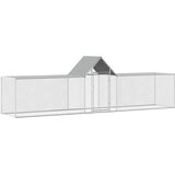  Kokošinjac od pocinčanog čelika 5 x 1 x 1,5 m | shoptok.hr
