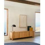 Kave Home Črna/v naravni barvi namizna svetilka s kovinskim senčilom (višina 48,5 cm) Catlar – | Shoptok.si