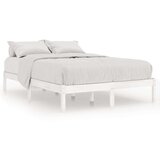  posteljni okvir bel iz trdne borovine 140x190 cm, (20606067) | Shoptok.si