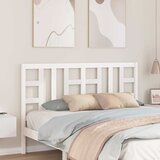  Uzglavlje za krevet bijelo 156 x 4 x 100 cm od masivne borovine | shoptok.hr