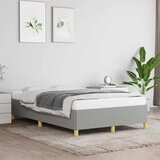  Okvir za krevet bez madraca svjetlosivi 120x190 cm od tkanine | shoptok.hr