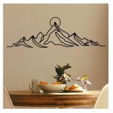 WALLXPERT Zidna dekoracija Everest, 119,5x37 cm, 1,2 mm, Crna | Eponuda.ba