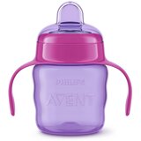 Philips steklenička z ročaji spout cup purple 200ml | Shoptok.si