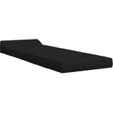 SOFA na razvlačenje Crna 200 x 70 x 10 cm Tkanina | Shoptok.si