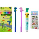  School Pencil Case with Dinosaur Blue Accessories | shoptok.hr
