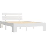 Okvir za krevet od masivne borovine bijeli 120 x 200 cm | shoptok.hr