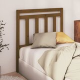 vidaXL Uzglavlje za krevet boja meda 96 x 4 x 100 cm masivna borovina | shoptok.hr